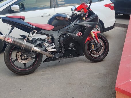 2005 Yamaha YZF-R6, чёрный, 430000 рублей, вид 5
