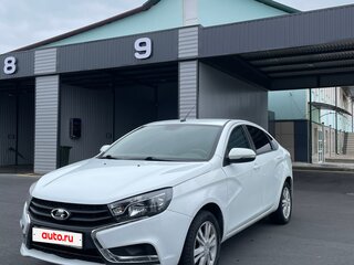 2016 Lada (ВАЗ) Vesta I, белый, 620000 рублей, вид 1