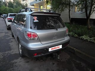 2004 Mitsubishi Outlander I, серебристый, 330000 рублей, вид 5