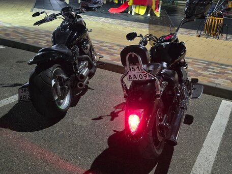2013 Yamaha XVS1300, чёрный, 950000 рублей, вид 3