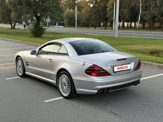 2002 Mercedes-Benz SL-Класс AMG 55 AMG II (R230), серебристый, 4200000 рублей, вид 3