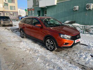 2017 Lada (ВАЗ) Vesta SW I, оранжевый, 999999 рублей, вид 1