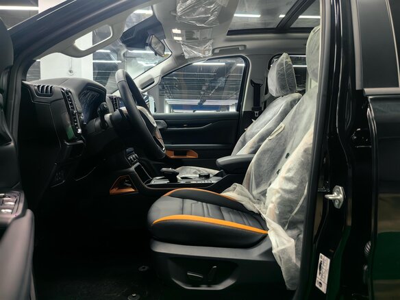 2026 Ford Ranger T6.2, чёрный - вид 7