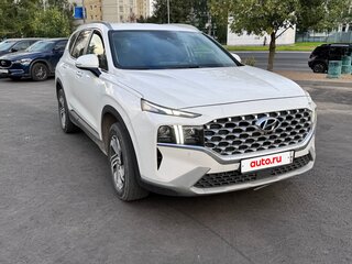2021 Hyundai Santa Fe IV Рестайлинг, белый, 3350000 рублей, вид 2