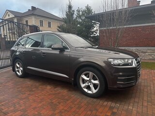 2015 Audi Q7 II (4M), коричневый, 3700000 рублей, вид 2