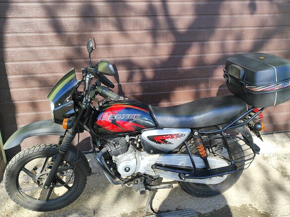 2019 Bajaj Boxer BM 150X, чёрный, 120000 рублей - вид 1