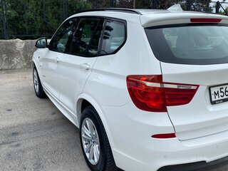 2014 BMW X3 20i xDrive II (F25) Рестайлинг, белый, 3500000 рублей, вид 3