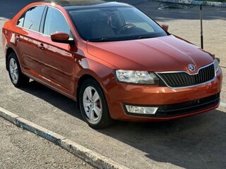 2017 Skoda Rapid I Рестайлинг, оранжевый, 1049000 рублей, вид 1