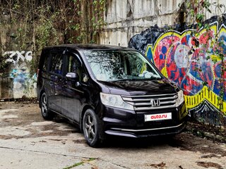 2012 Honda Stepwgn IV Рестайлинг, пурпурный, 1750000 рублей, вид 3