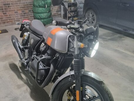 2024 Royal Enfield Continental GT, серый, 595000 рублей, вид 4
