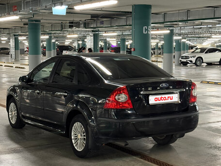 2007 Ford Focus II, чёрный, 350000 рублей, вид 3