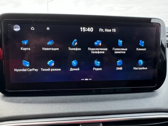2021 Hyundai Santa Fe IV Рестайлинг, серый, 3350000 рублей - вид 18