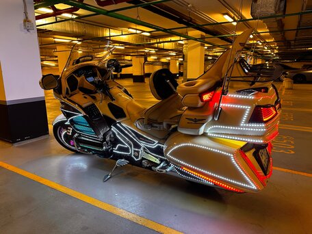 2014 Honda GL 1800 Gold Wing, бежевый, 2530000 рублей, вид 4