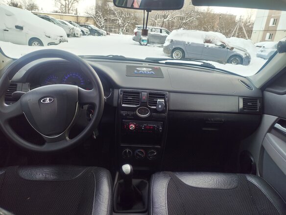 2012 Lada (ВАЗ) Priora I, белый, 287000 рублей - вид 6