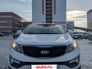 2015 Kia Sportage III Рестайлинг, белый, 1290000 рублей, вид 1