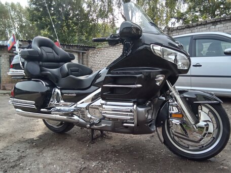 2007 Honda GL 1800 Gold Wing, чёрный, 1080000 рублей, вид 1