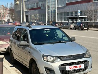 2016 Lada (ВАЗ) Kalina II, серебристый, 370000 рублей, вид 4