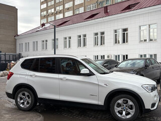 2015 BMW X3 20d xDrive II (F25) Рестайлинг, белый, 2675000 рублей, вид 4
