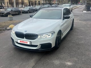 2019 BMW 5 серии 530i xDrive VII (G30/G31/G38), белый, 3350000 рублей, вид 2