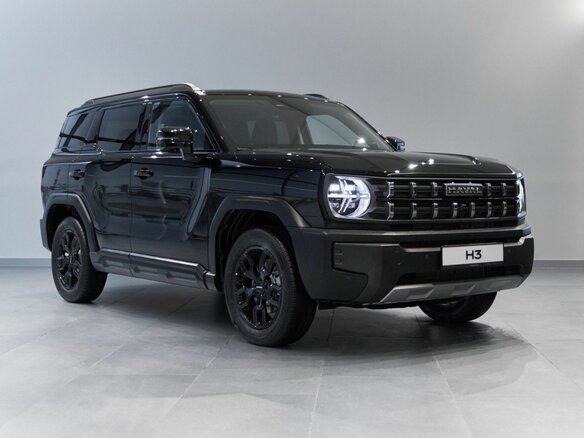 2026 Haval H3 I Рестайлинг, чёрный - вид 1