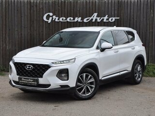 2019 Hyundai Santa Fe IV, белый, 2680000 рублей, вид 1