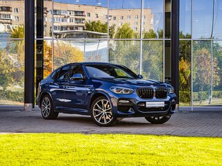 2019 BMW X4 30d II (G02), синий, 5000000 рублей, вид 4