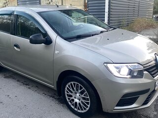 2018 Renault Logan II Рестайлинг, бежевый, 880000 рублей, вид 2