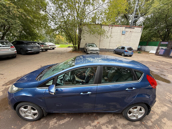 2008 Ford Fiesta Mk6, синий - вид 16