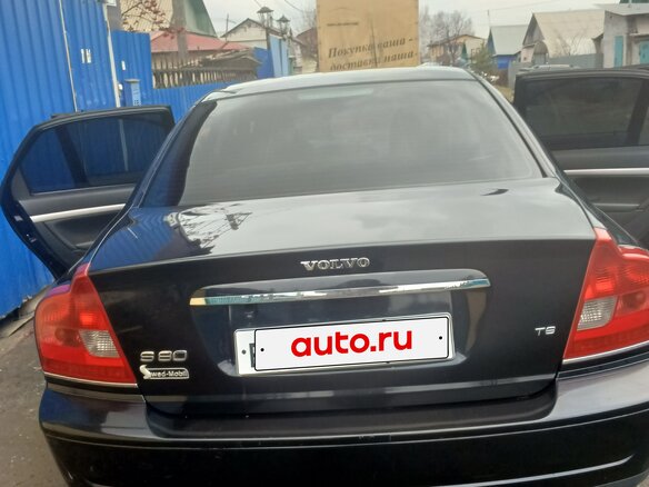 2004 Volvo S80 I Рестайлинг, чёрный, 650000 рублей - вид 8