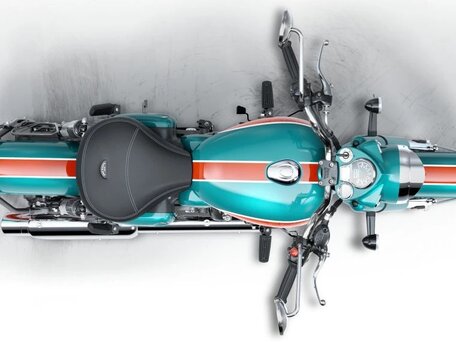 2026 Royal Enfield Goan Classic 350, зелёный, 537000 рублей, вид 5
