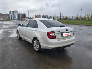 2017 Skoda Rapid I Рестайлинг, белый, 740000 рублей, вид 5