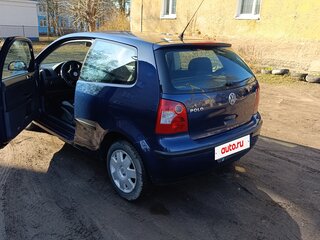 2002 Volkswagen Polo IV, синий, 290000 рублей, вид 4