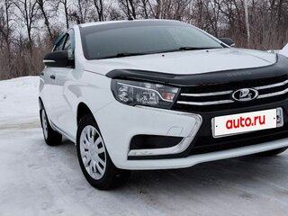 2017 Lada (ВАЗ) Vesta I, белый, 820000 рублей, вид 3