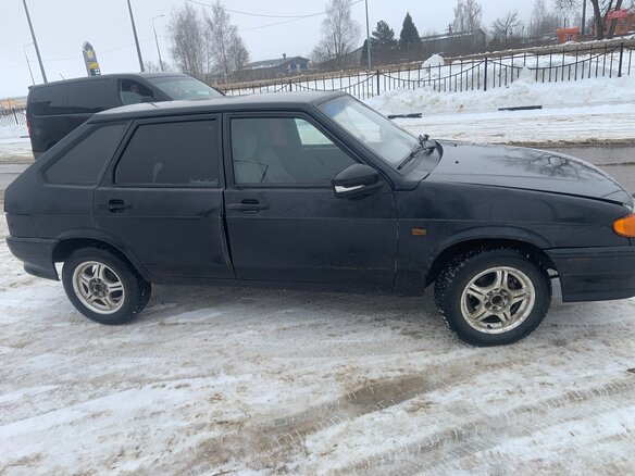 2004 Lada (ВАЗ) 2114, чёрный, 125000 рублей - вид 8