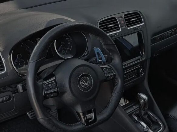 2012 Volkswagen Golf R VI, синий, 1570000 рублей - вид 20