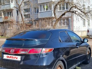 2007 Honda Civic VIII, чёрный, 340000 рублей, вид 2