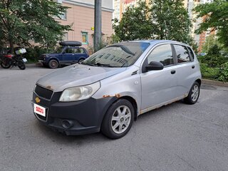 2008 Chevrolet Aveo I Рестайлинг, серебристый, 220000 рублей, вид 1