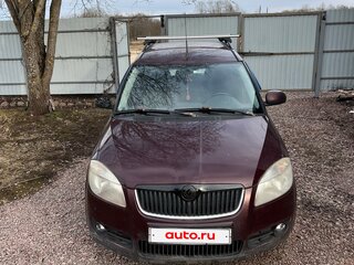2010 Skoda Roomster I Рестайлинг, красный, 265000 рублей, вид 1