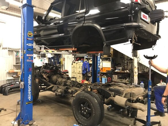 2003 Land Rover Discovery II, чёрный, 6000000 рублей - вид 29