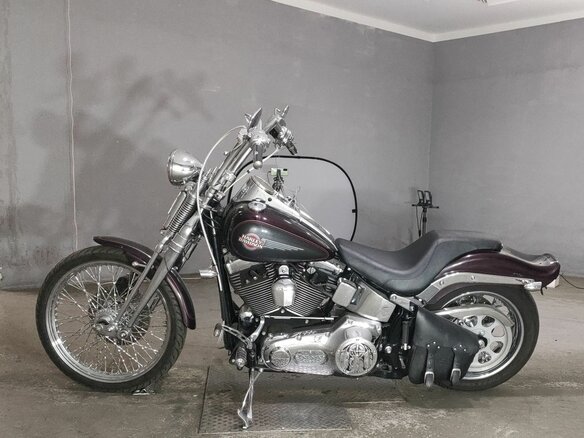 2005 Harley-Davidson Springer Softail, пурпурный, 752000 рублей
