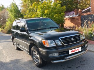 2002 Lexus LX 470 II Рестайлинг, чёрный, 1780000 рублей, вид 2