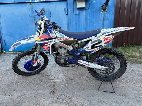 2014 Yamaha YZ450F, синий, 350000 рублей, вид 1