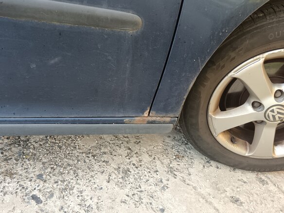 2006 Volkswagen Golf V, синий, 499000 рублей - вид 6