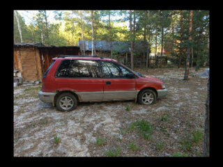 1994 Mitsubishi RVR I, красный, 99000 рублей, вид 4