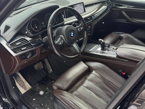 2017 BMW X5 35i III (F15), чёрный, 4200000 рублей - вид 8