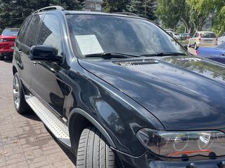 2004 BMW X5 4.4i I (E53) Рестайлинг, чёрный, 950000 рублей, вид 4