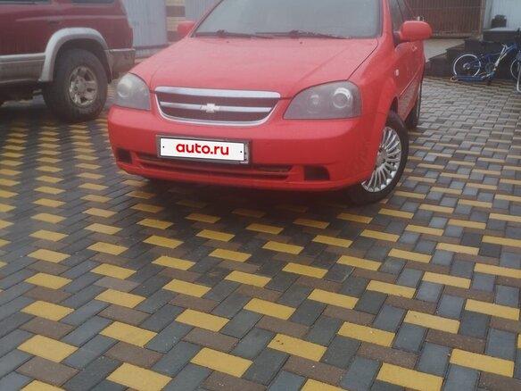 2007 Chevrolet Lacetti I, красный, 260000 рублей - вид 8