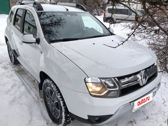 2019 Renault Duster I Рестайлинг, белый, 1450000 рублей - вид 9