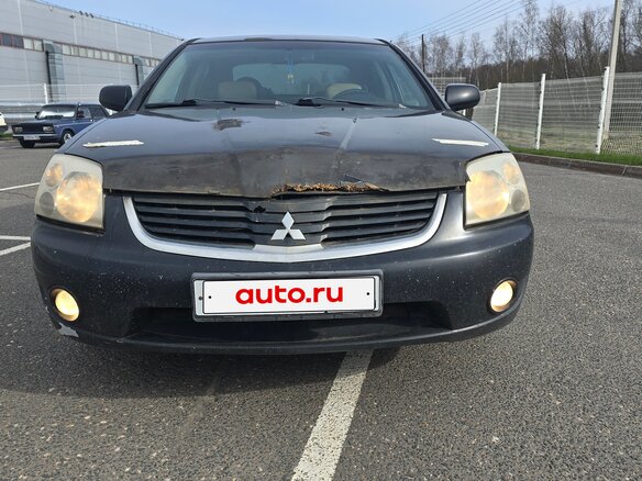 2007 Mitsubishi Galant IX Рестайлинг, чёрный, 380000 рублей - вид 1