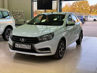 2021 Lada (ВАЗ) Vesta I, белый, 945000 рублей, вид 1